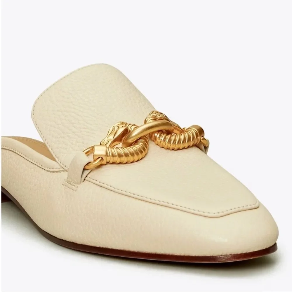 NEW TORY BURCH Women's Jessa Backless Loafers